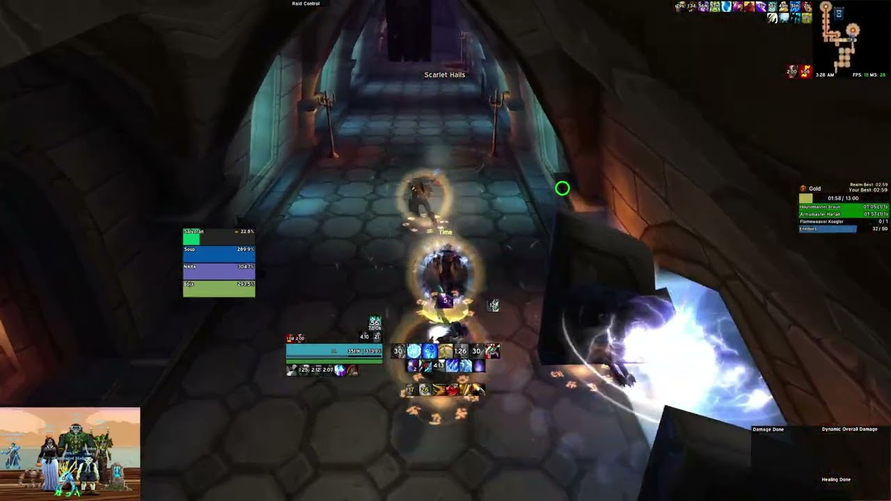 Scarlet Halls Challenge Mode 2:56 (Mage PoV) S1