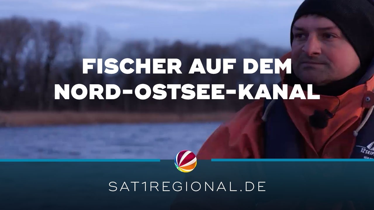 Einziger Berufsfischer auf dem Nord-Ostsee-Kanal führt Familienbetrieb fort