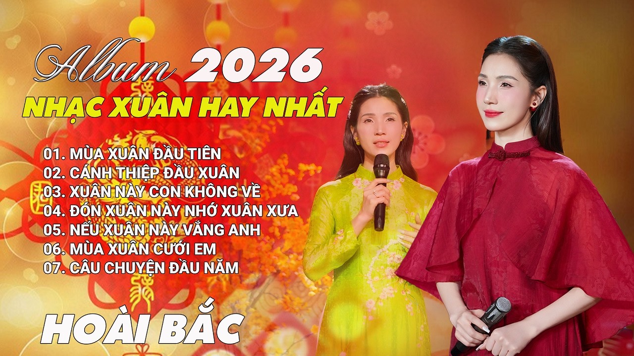 Liên Khúc Nhạc Xuân Trữ Tình Hay Nhất 2026 | Hoài Bắc - Gia Nhật - Huy Cường| Nghe Là Thấy Tết