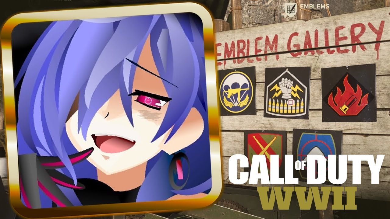 COD WWII Emblems - Iris Heart