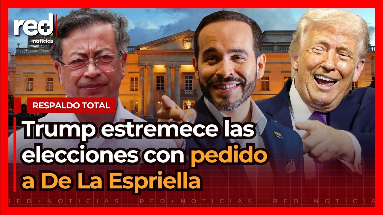 Donald Trump SACUDE las elecciones en Colombia con EMOTIVO mensaje a Abelardo De La Espriella