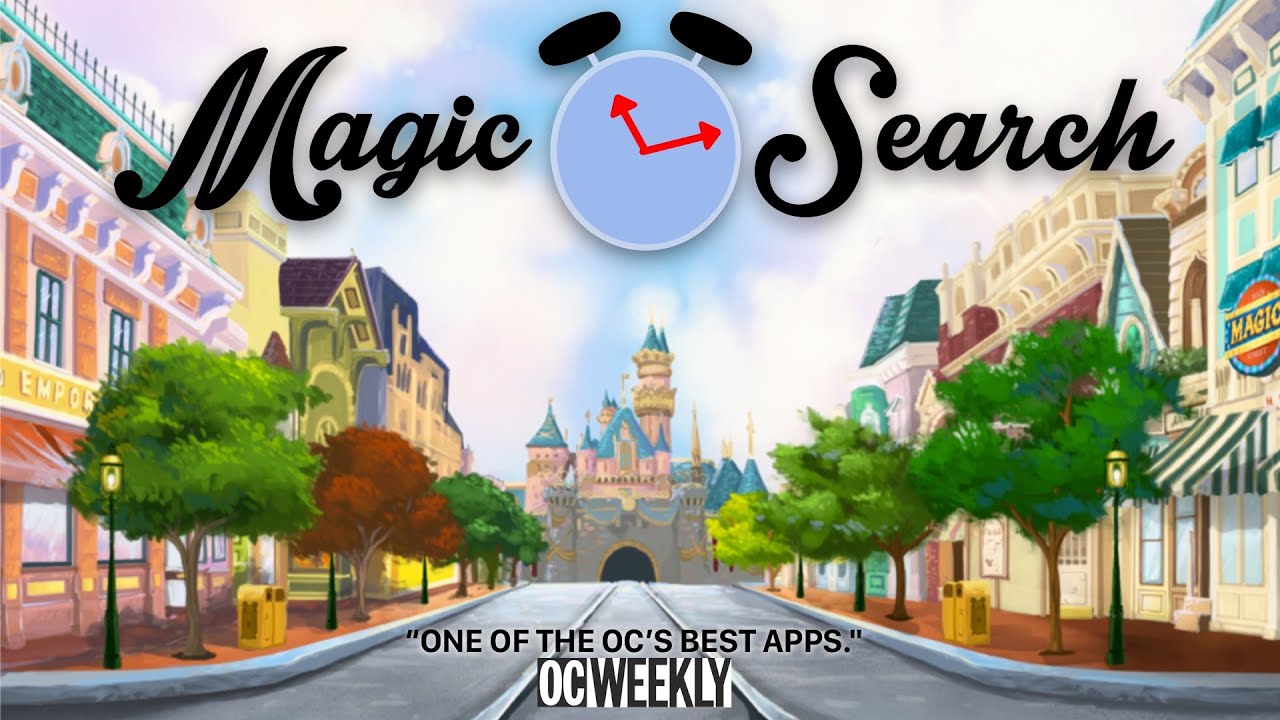 Save time & money at Disneyland with MagicSearch