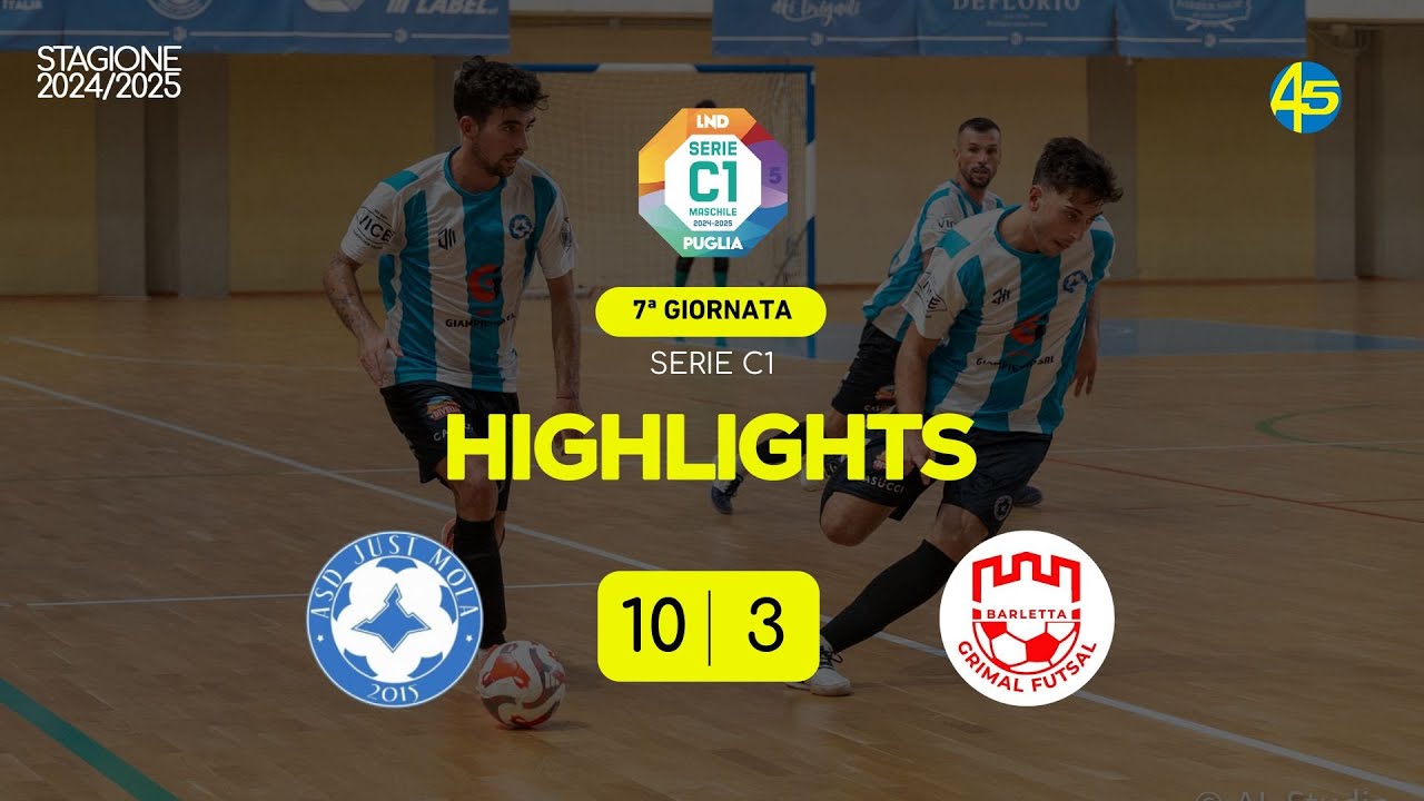 Just Mola-Grimal Barletta 10-3 | HIGHLIGHTS | Serie C1 2024-25
