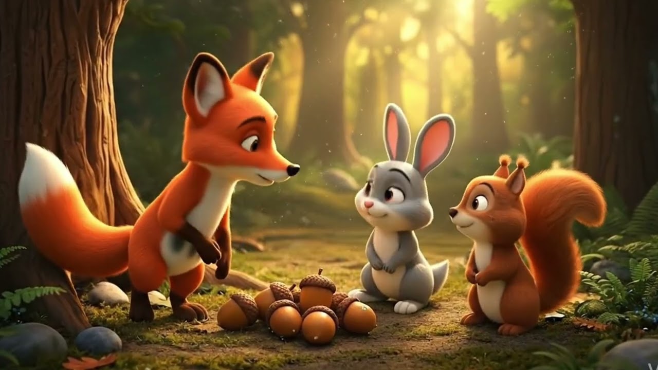 Flicker the Fox Asks to Play — Making New Friends.