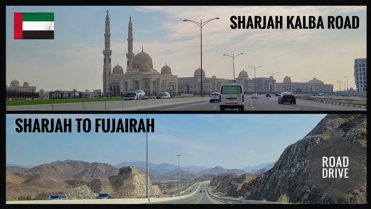 SHARJAH TO FUJAIRAH [SHARJAH KALBA ROAD] ROAD DRIVE 🚗 JANUARY 2024 (@roaddrive2020 )