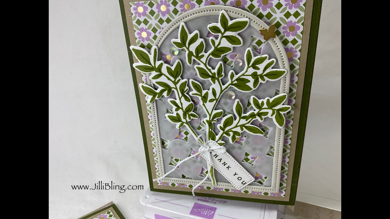 Nature’s Symphony Avid Stampers - Girly Bow n Butterflies Card - 3 of 3