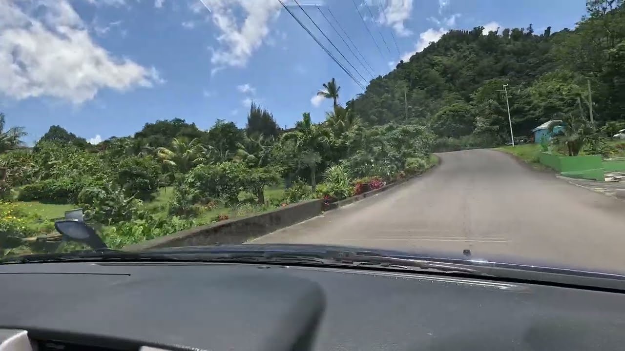 Emerald Pool to Roseau, Dominica - 4K UHD - Virtual Trip