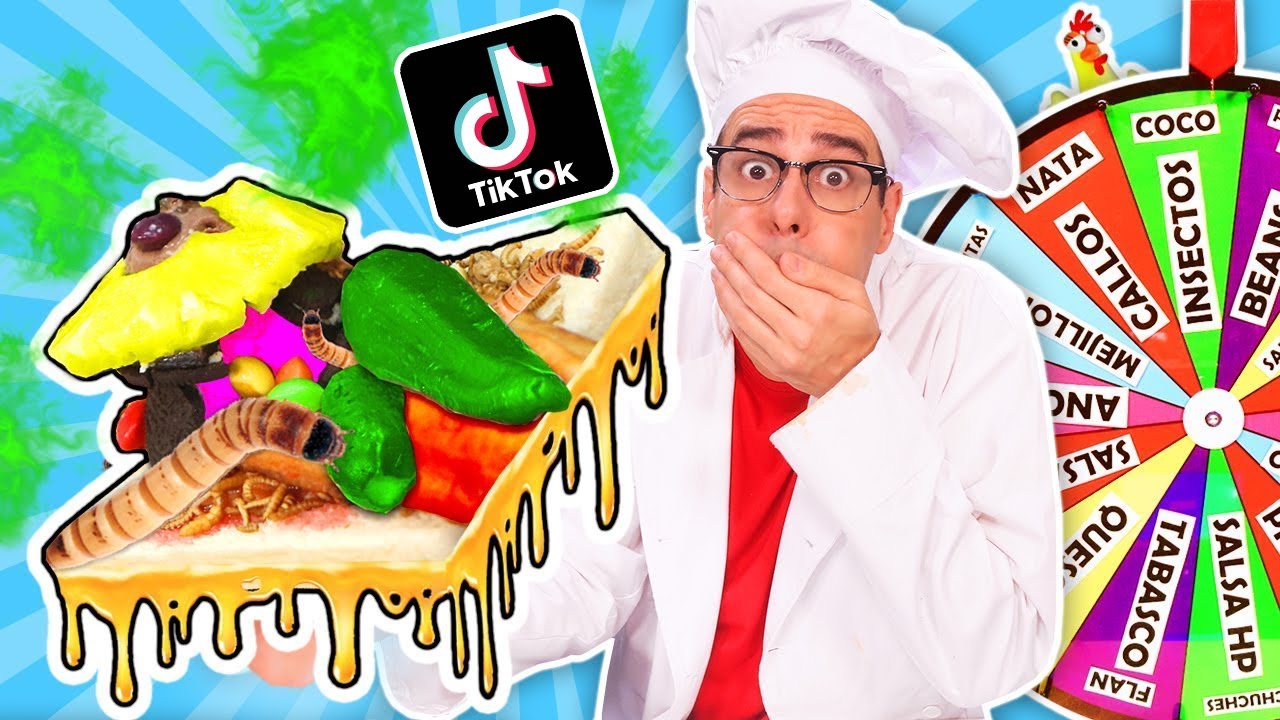 RETO RULETA MISTERIOSA DE SANDWICH TIKTOK | El Gallinero de Mike
