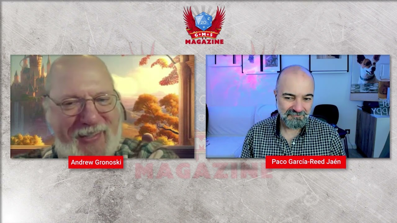 The GMS Magazine Podcast. TTRPG Interview: Drintera with Andrew Gronoski