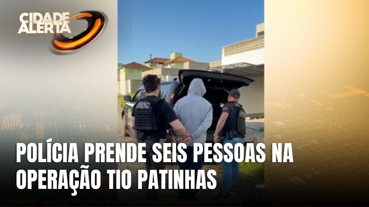 Operação Tio Patinhas: nova fase e seis narcotraficantes presos em Palhoça
