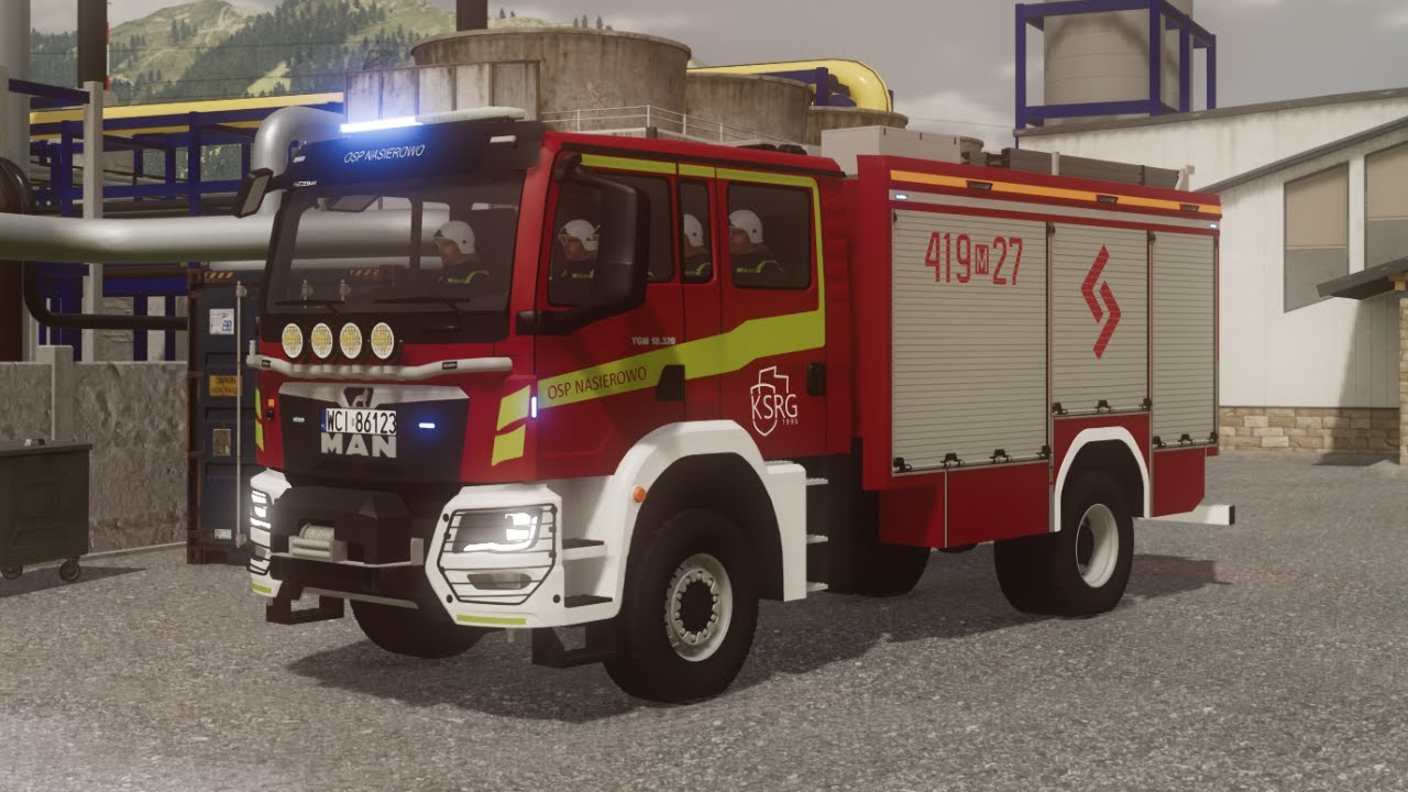 [FS22] MAN TGM GBA /Szczęśniak - OSP Nasierowo