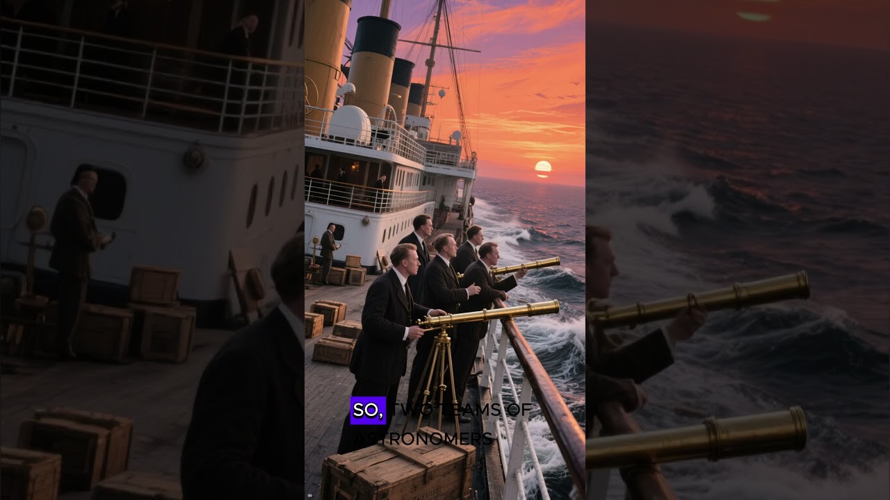 The Day the Sun Went Dark 🌑 | 1919 Eclipse That Proved Einstein Right #Shorts