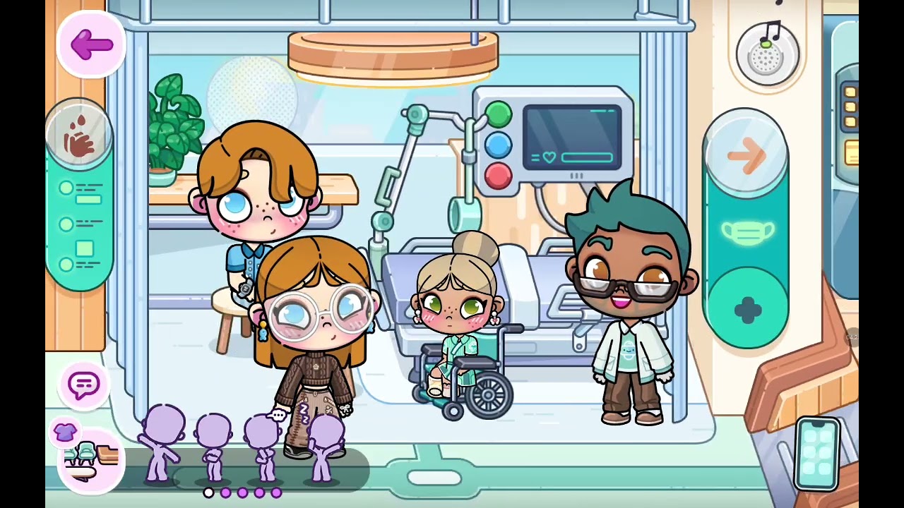 FOMOS VISITAR A ALICE NO HOSPITAL🏥#avatarworld 