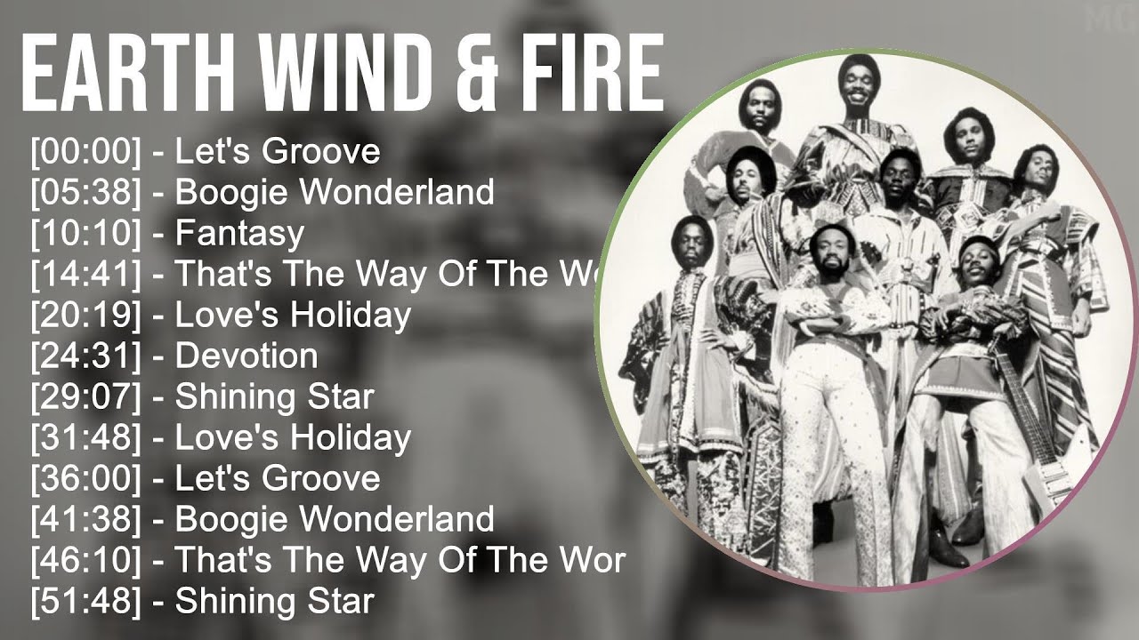 Earth Wind & Fire 2025 MIX Non Stop Playlist