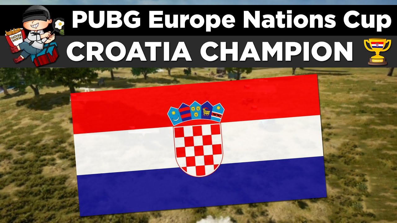 PUBG Europe Nations Cup • CROATIA CHAMPION Lukarux, NIXZYEE, ZEKO & ivas