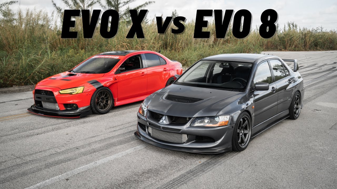 400WHP EVO 8 vs 600 WHP EVO X
