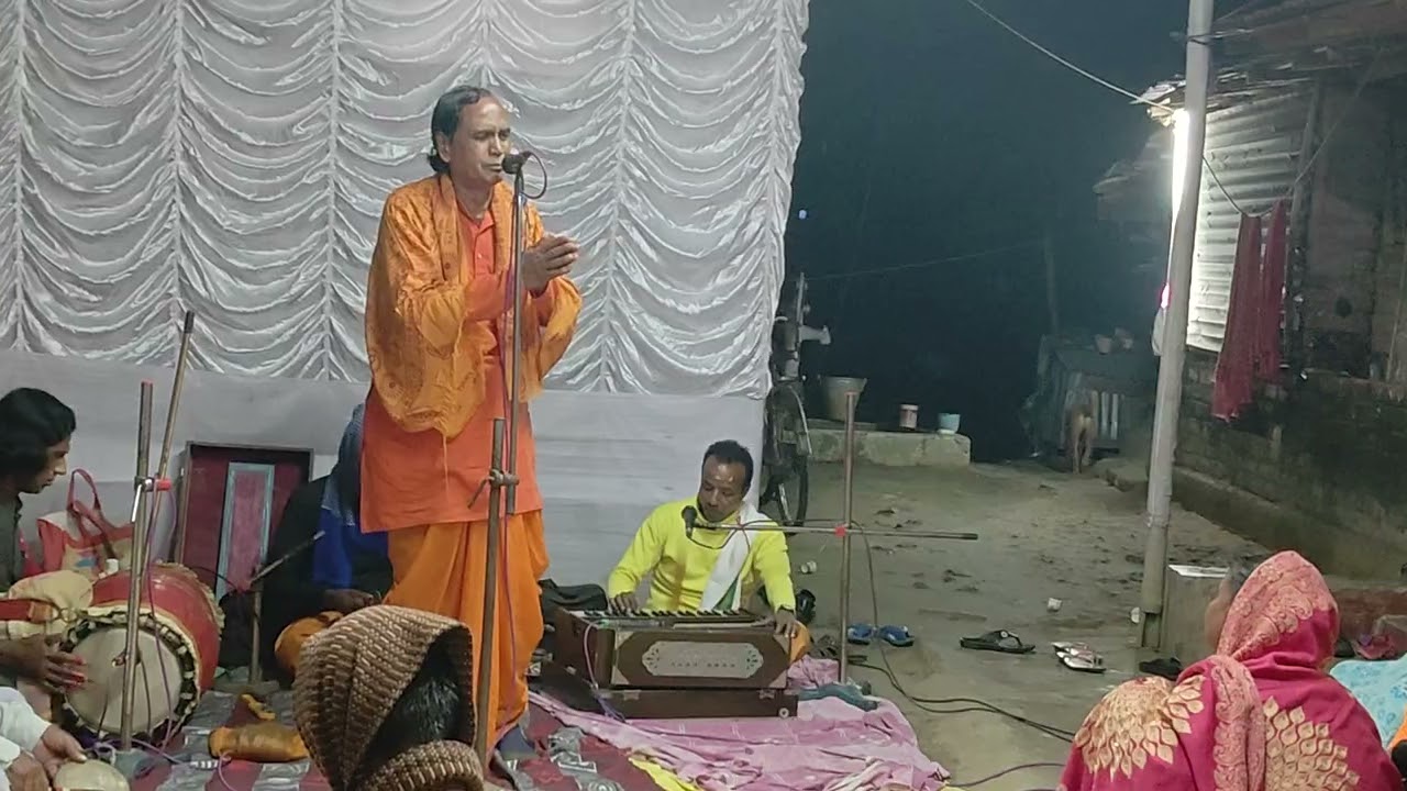 বাবার কাজের শেষ দিন রামায়ণ গান 🙏#viralvideo 