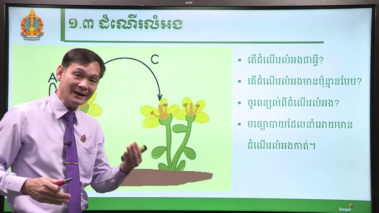 ជីវវិទ្យា ថ្នាក់ទី១២ ជំពូកទី១ មេរៀនទី២៖​ អង់ស្យូស្ពែម (ភាគទី៣)