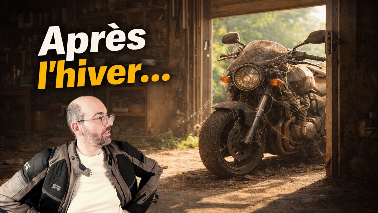 Après l’hiver : les bons réflexes avant de reprendre la route en moto - Retro papa