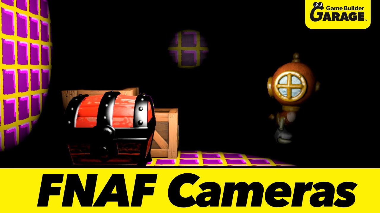 Let's Create a Multi-Camera Switching Mechanic from FNAF in Game Builder Garage