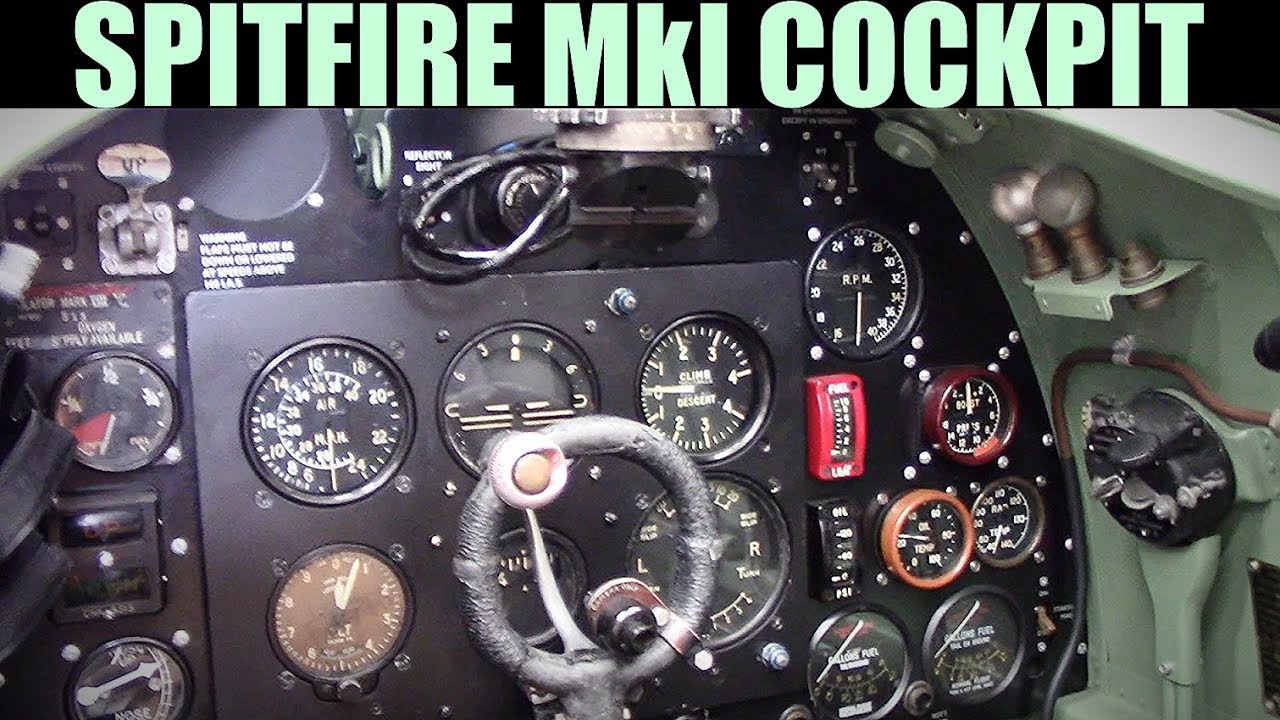 Узнаем, насколько мала кабина Spitfire Mk I