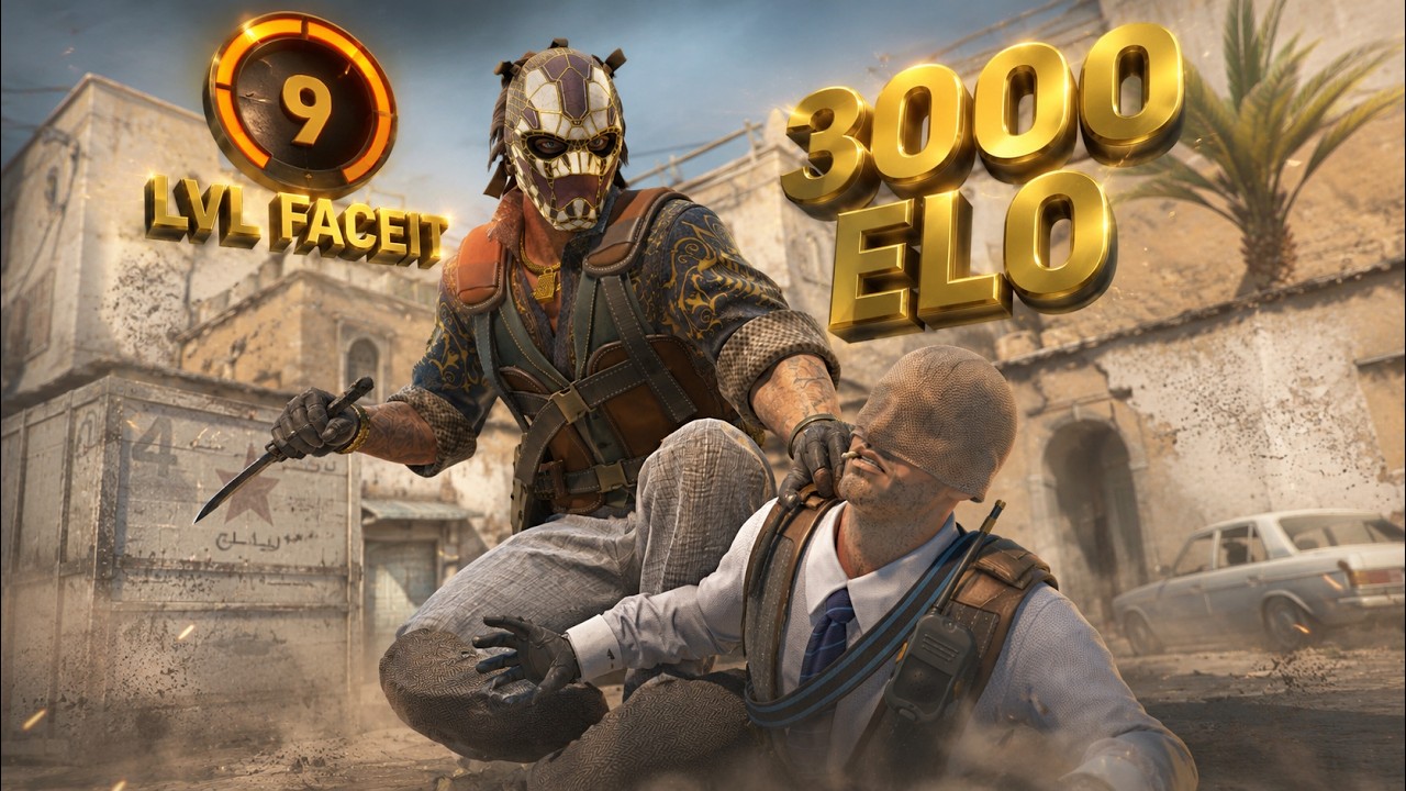 9 LVL FACEIT ВЫНОСИТ 3000 ELO - РАЗБОР ДЕМКИ