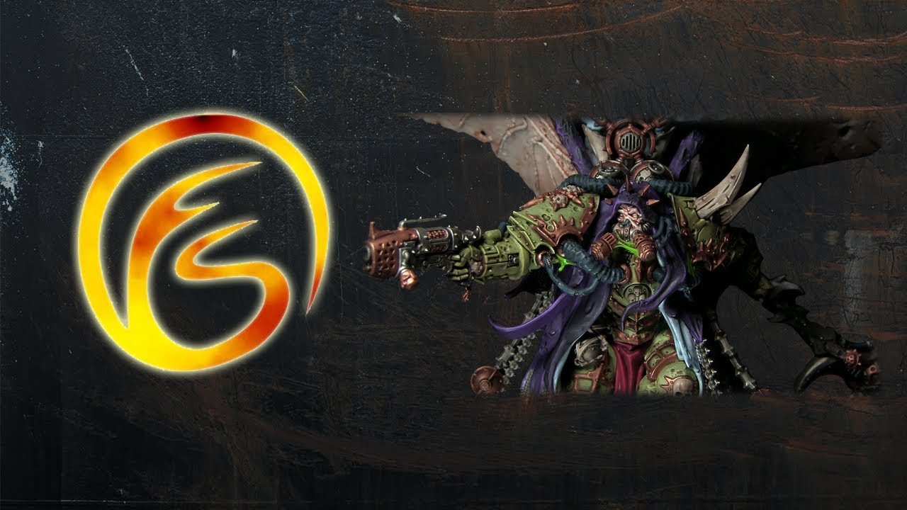 The Hobby Table - How To Quickly Paint Mortarion Warhammer 40k Firestorm Games