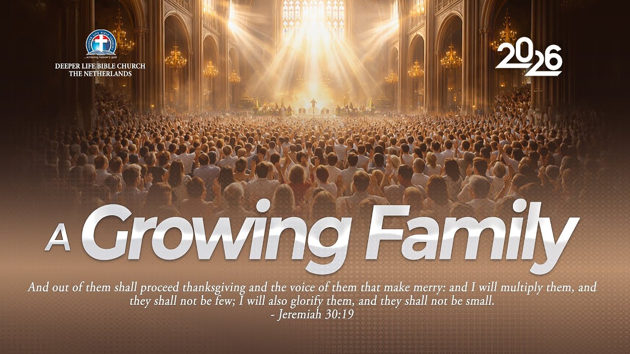Sunday Worship Service || DCLM Eindhoven