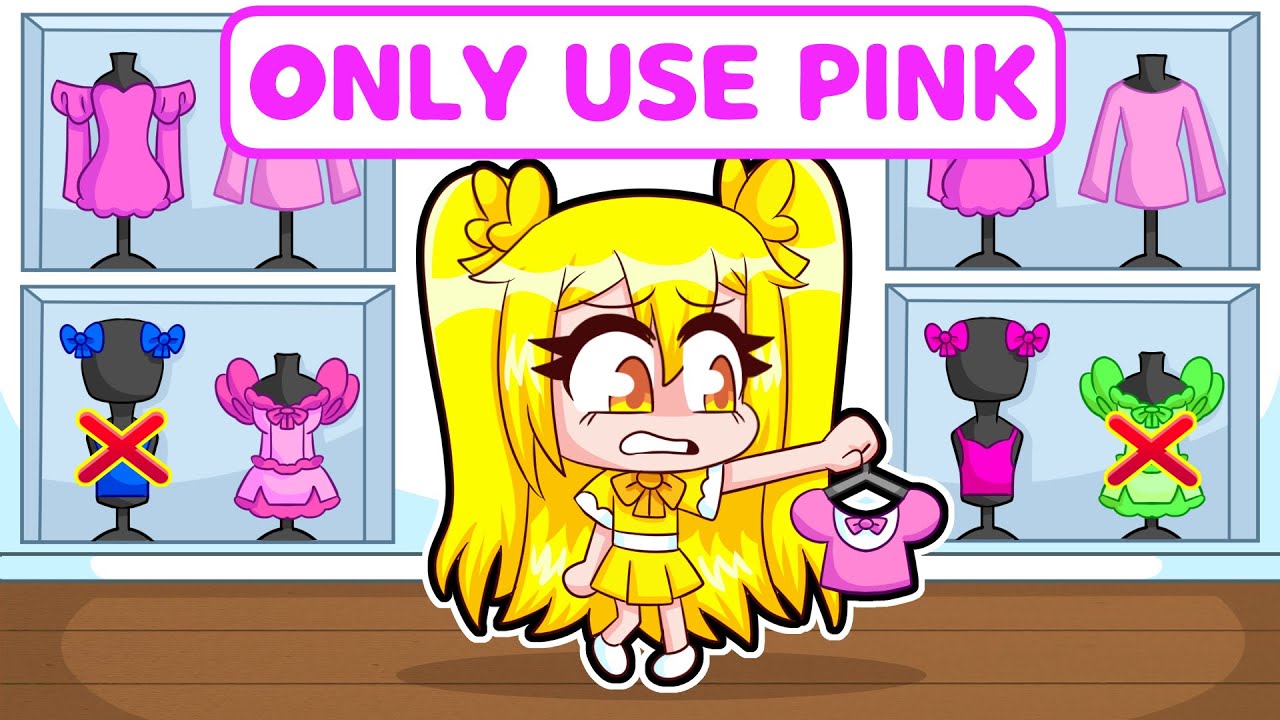 Dress To Impress, But I Can ONLY USE PINK!