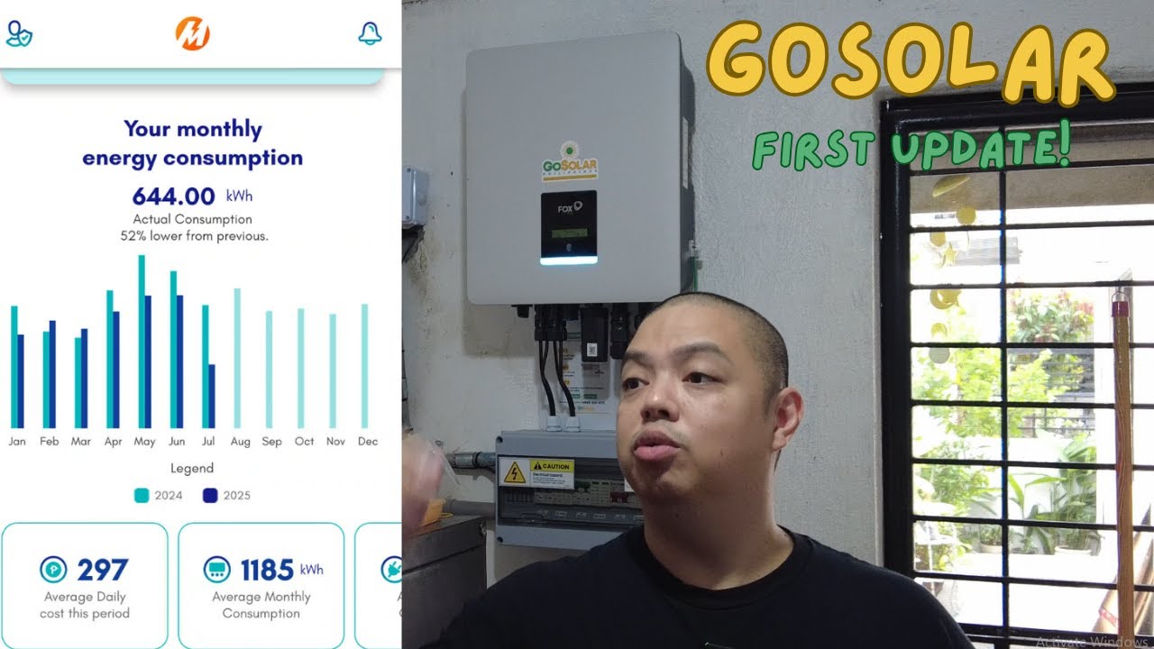 GOSOLAR PHILIPPINES MY FIRST UPDATE AFTER A MONTH OF USE!