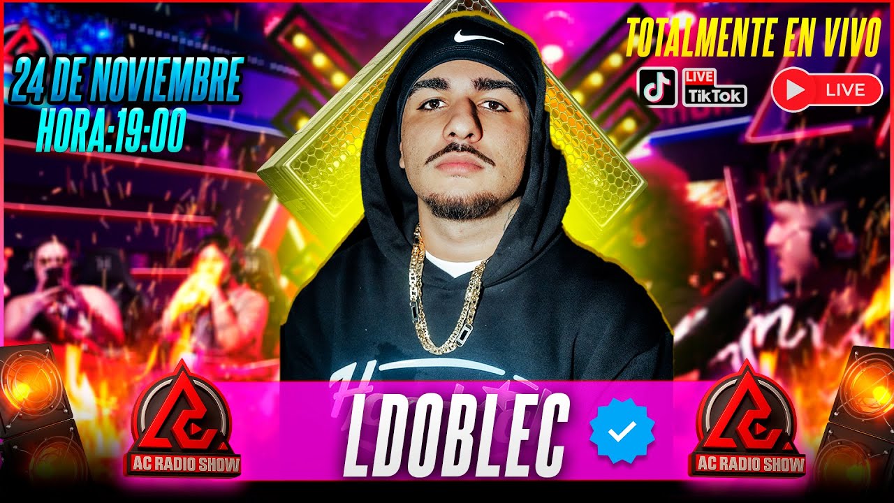Presentaci&oacute;n Especial de LDOBLEC | AC Radio Show Live| Concierto en Live  | (24/11 &ndash; 19:00)