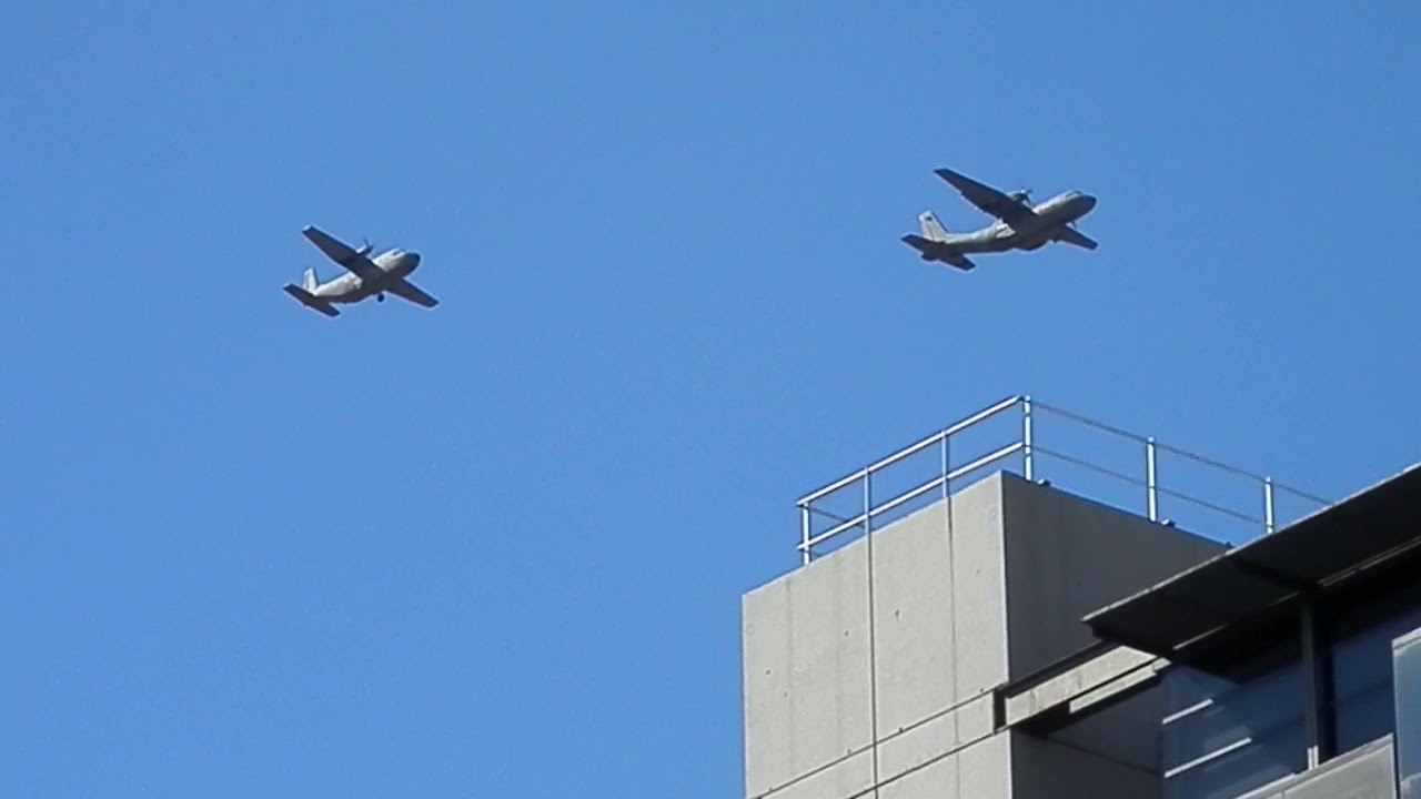 Ensayo 6 Octubre Desfile aéreo Fiesta Nacional España 2021 12 Octubre Madrid Paseo De La Castellana