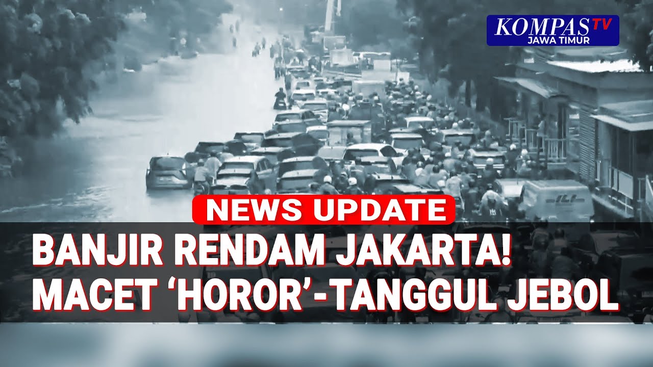 Banjir Parah Jakarta–Tangerang, Macet Horor hingga Tanggul Jebol Rendam Permukiman Warga