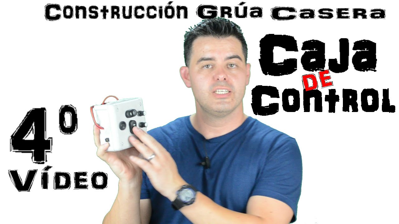 Grúa cámara casera paso a paso. Parte 4 de 4 (caja de controles)
