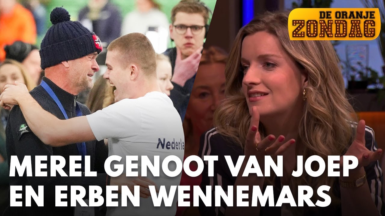 Merel Ek genoot van prachtig moment tussen Joep en Erben Wennemars: 'Ik vond het heel mooi'