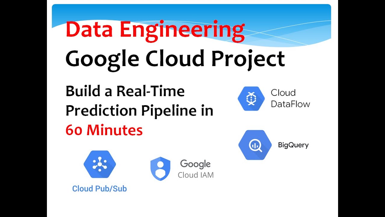 Data Engineering Project | Build a Real-Time Prediction ML Pipeline in 60 Minutes using Google cloud