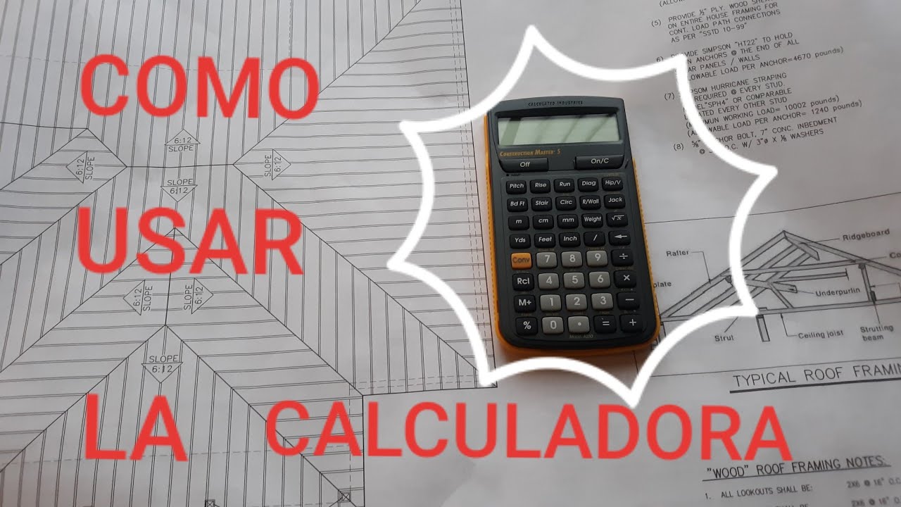 COMO USAR LA CALCULADORA DE FRAIMERO