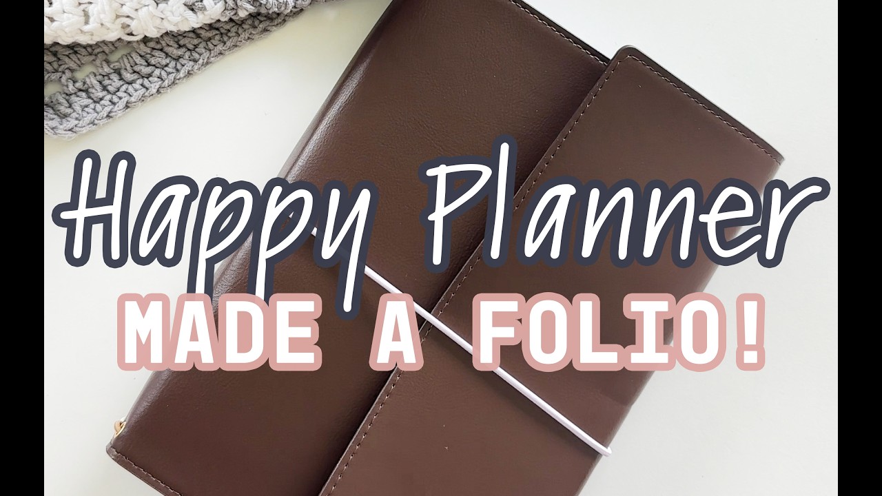 Распаковка и обзор нового Happy Planner Folio!