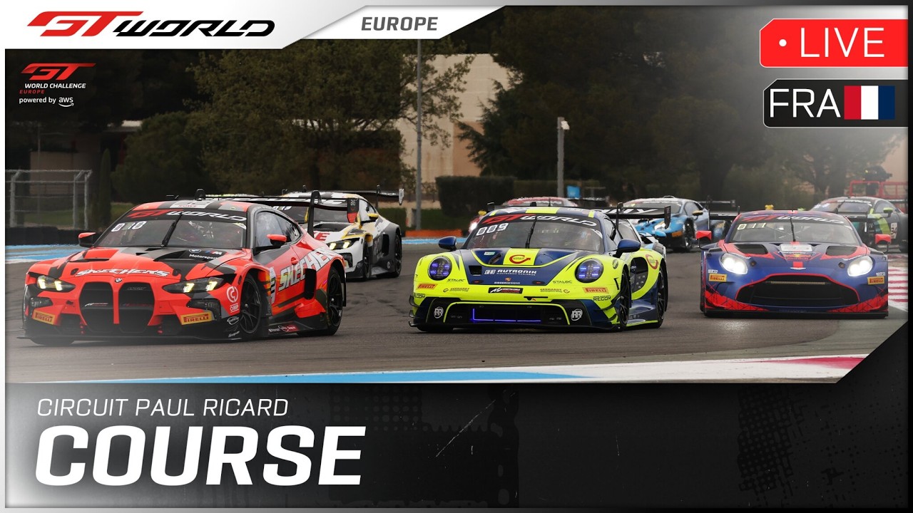 LIVE | Course | Circuit Paul Ricard | GT World Challenge powered by AWS 2026