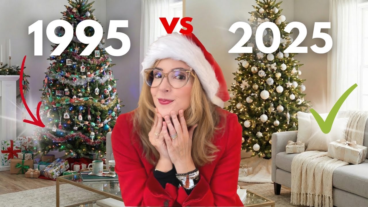 Ваш рождественский декор в стиле 1995 или 2025 года? 🎄 (Вы будете удивлены)