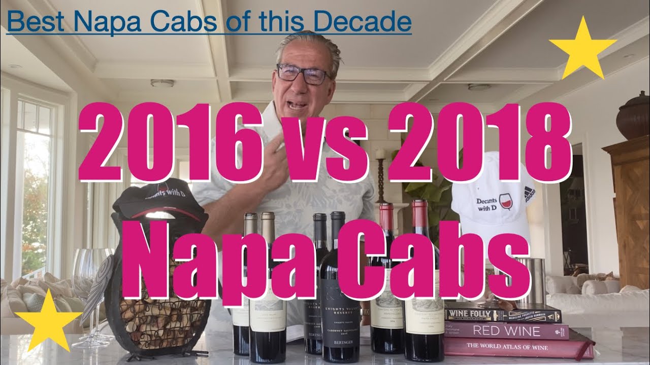 2016 vs 2018 Napa Cabs || Decants with D