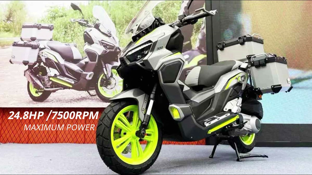 HONDA ADV 350 CHALLENGER, 2022 LONGJIA XDV300i WALKAROUND