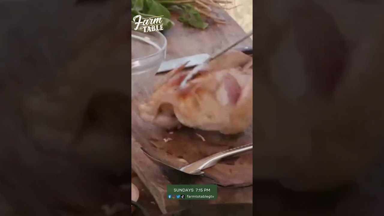 Chef JR Royol's MILKY chicken! #shorts | Farm To Table