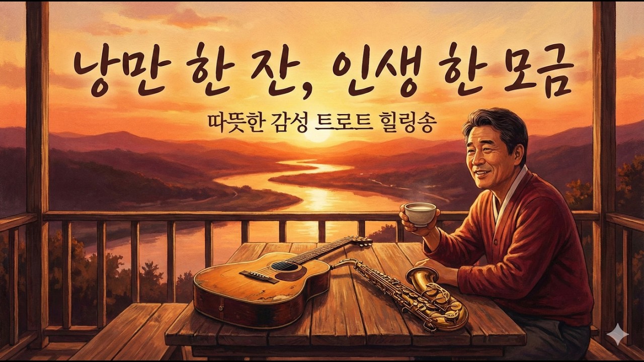♬낭만 한잔, 인생 한모금 #낭만트롯 #낭만타령 #마처인생 #마처아제 #마처형님 #인생곡 #정통트롯 #중년의낭만 #위로가되는노래