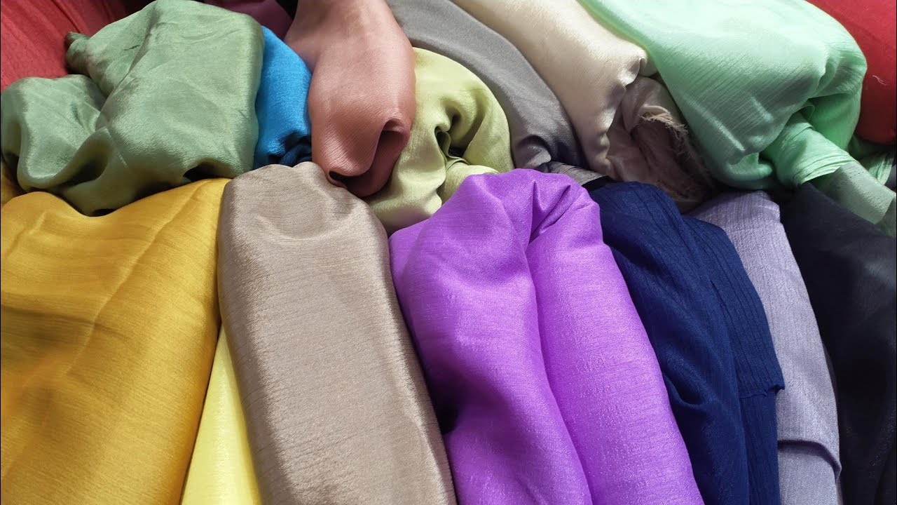 Эксклюзивная коллекция одноцветной марлевой ткани Shipon Georgette || Новый шипон джорджет годж к...