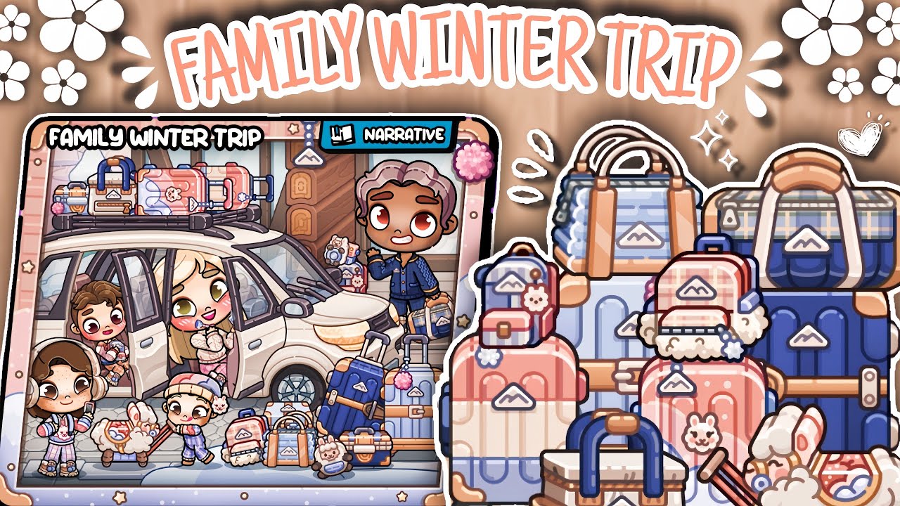 UNBOXING PACK FAMILY WINTER TRIP | AVATAR WORLD | PAZU