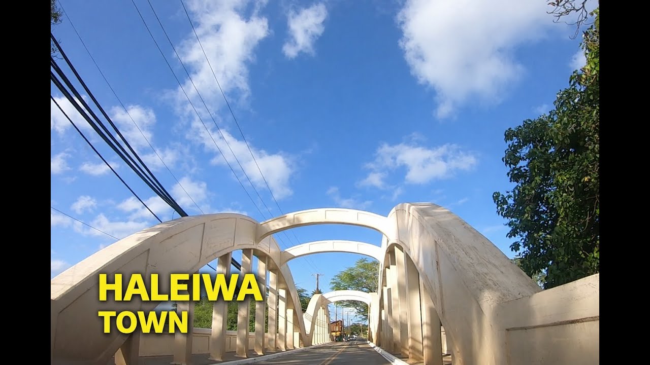 Haleiwa Town Scenic Drive | North Shore, Oahu Hawaii