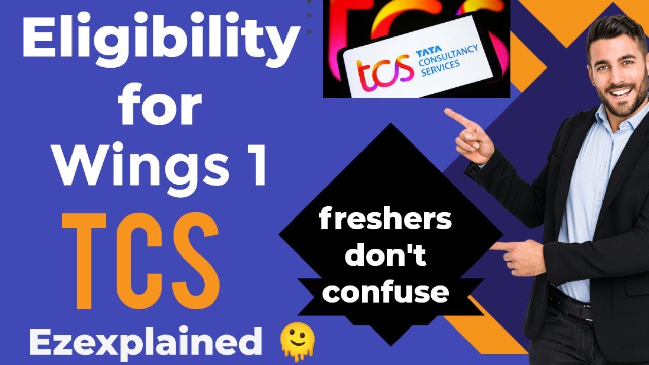 TCS Eligibility for Wings 1 | Freshers eligibility for wings 1 | Wings 1 eligibility  #tcs #wings1