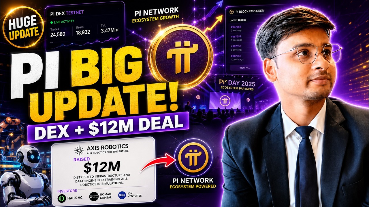 Pi Network news today | Pi Network new update today | Pi DEX Live on Testnet? + $12M Deal