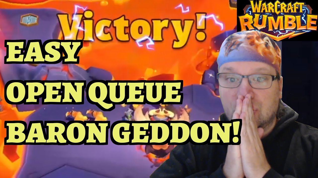 The EASIEST Baron Geddon Kill in the Open Queue! Warcraft Rumble Molten Core Guide